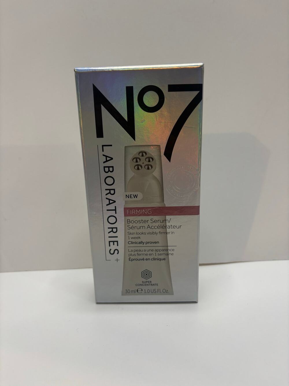 No7 Laboratories Firming Booster Serum 1 oz 30ml Anti-Aging New Sealed